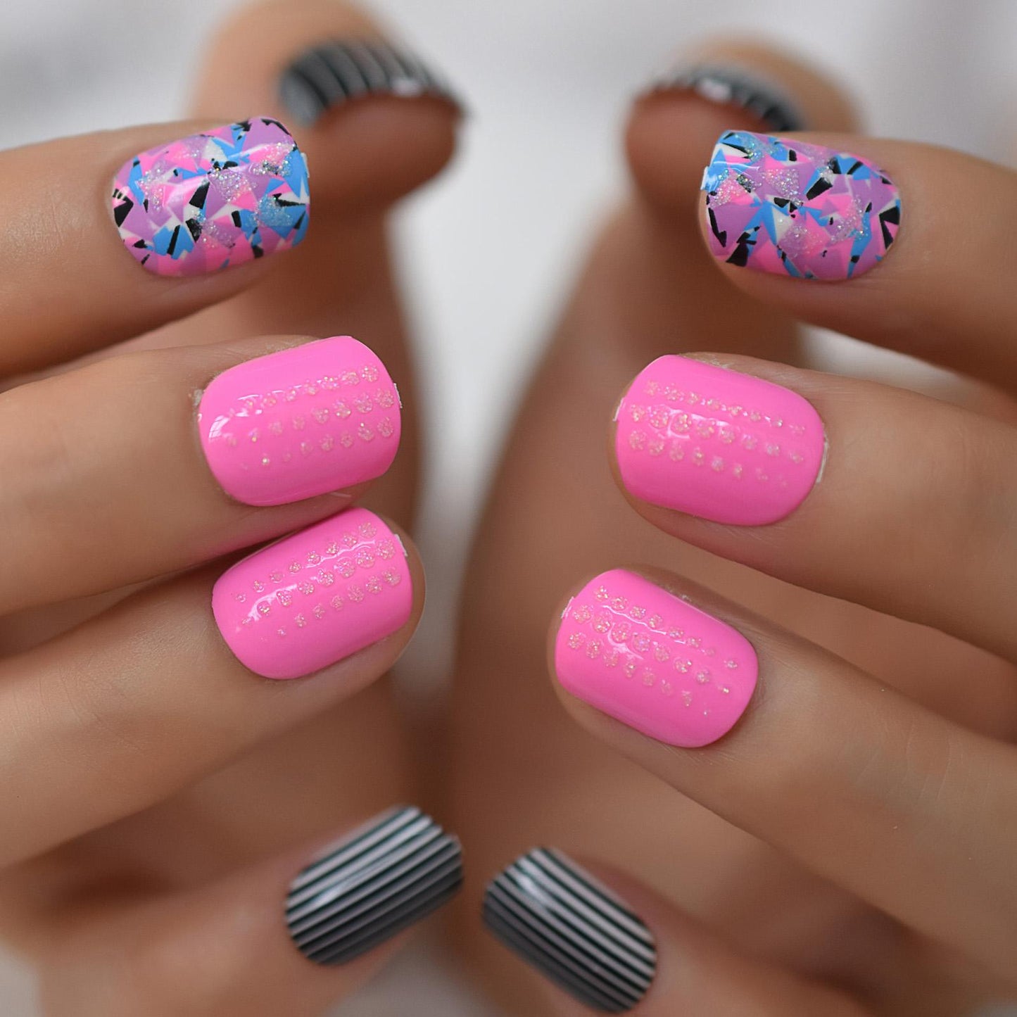 Small Cute Fake Nails