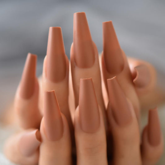 Coffin Shape Acrylic Nails