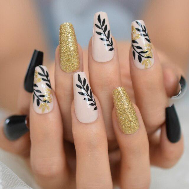 Coffin Long Nails