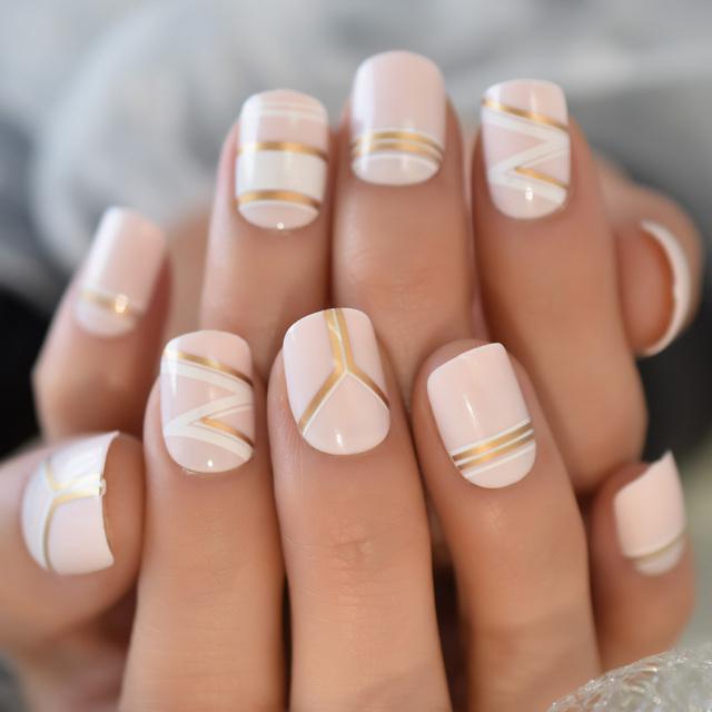 Cute Fake Nails With Designs
