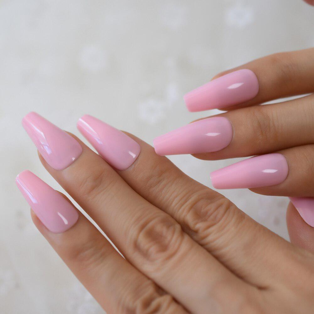 Light Pink Glossy Nail Tape