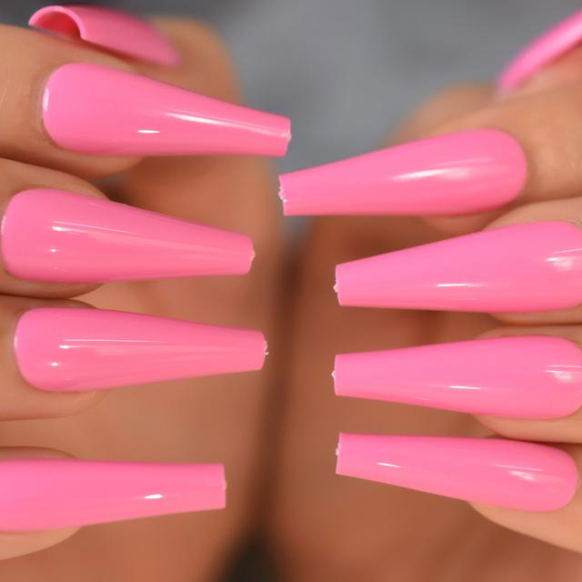 Pink Nail Tips