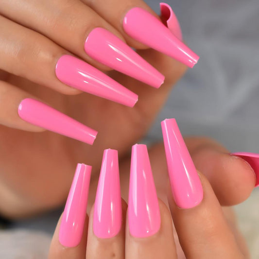 Pink Nail Tips